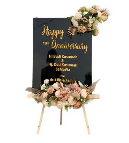Papan Bunga Akrilik Sigong